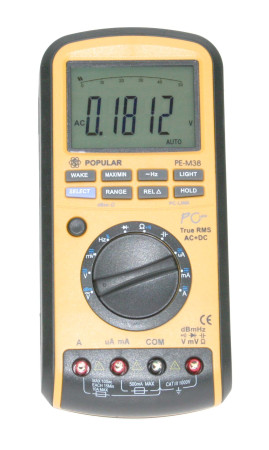 PE-M38 :   50000 Counts Digital Multimeter